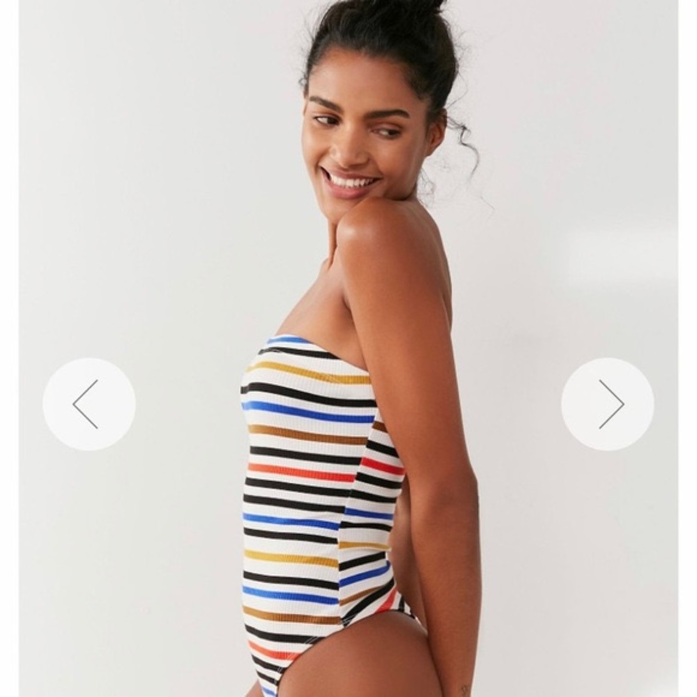 striped bodysuit